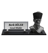 Kişiye Özel Tasarım Cam Masaüstü İsimlik - Ofis İsimlik - Yönetici İsimlik – Masalık – Masa İsimliği – Ofis İsimliği – Yönetici İsimliği – Kişiye Özel Hediye