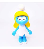Şirine Lisanslı Figür Oyuncak Burger King Şirinler 2017 Koleksiyonluk Figür Oyuncak SMURFS (Sarı)