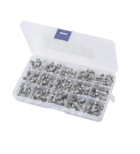 Cam Sigorta Seti 5x20 mm 150 Adet 15 Çeşit 250V Kutulu