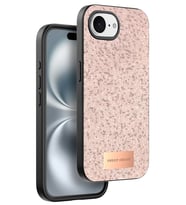 Iphone 16E Bright Simli Kapak - Pembe