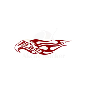 Şahin Oto Sticker Kırmızı 30*11 Cm