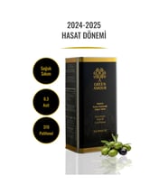 Soğuk Sıkım, 0,3 Asit, 370 Poilfenol, 5 litre Naturel Sızma zeytinyağı
