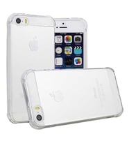 Apple iPhone 5 5S SE Kılıf Şeffaf Nitro Anti Shock Kapak (Renksiz)