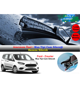 Ford Courier Muz Silecek Takımı 2014-2017