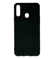 Northcity Samsung Galaxy A20S Uyumlu Kılıf Nano içi Kadife Silikon - Siyah