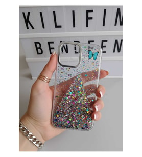 İphone 15 Pro Max Taşlı Kılıf Modeli