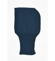 Balaclava Kadın Triko Kar Maskesi Bere Boyunluk Gece Mavisi