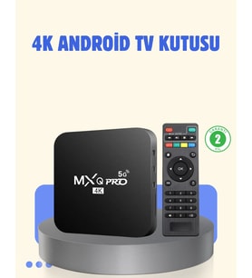 4K Android Tv Box – 2Gb Ram 16Gb Rom, Hızlı Wi-Fi Bağlantılı Akıllı Medya Kutusu