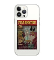 Iphone 15 Pro Uyumlu Pulp Ricktion Tasarımlı Şeffaf Telefon Kılıfı