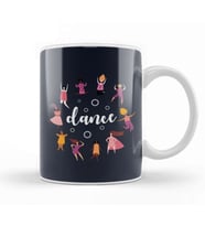 Girl Power Dance Kupa Bardak Porselen