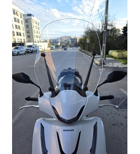 MOTOCAM Honda SH 125 Ön Cam 2024-2026 Model 57cm Şeffaf Renkli 4mm APARATSIZ