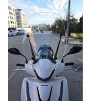 MOTOCAM Honda SH 125 Ön Cam 2024-2026 Model 57cm Şeffaf Renkli 4mm APARATSIZ