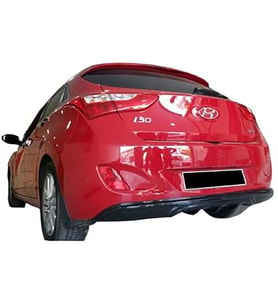 Hyundai İ30 Custom Difüzör Çıkışsız Piona Black 2012 2013 2014 2015 2016 2017