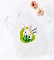 BK Gift Kişiye Özel Paskalya Bayramı Beyaz Mutfak Önlüğü-13