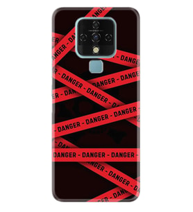 Tecno Camon 16 18P Pova Pova 3 Pova Neo Kılıf Desemli Silikon Danger 1372