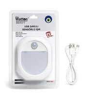 Hareket Sensörlü USB Şarjlı LED Lamba WT-739