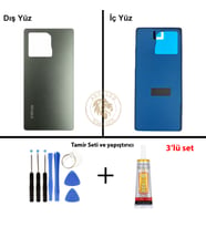 Infinix Note 50 Dağ Gölgesi Uyumlu Arka Kapak + Yapıştırıcı ve Vida Seti Arka Cam Batarya Pil Kapağı