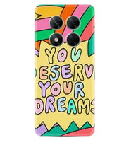 Xiaomi Poco X7 Kılıf Boutique Baskılı Resimli You Deserve Pcode -056