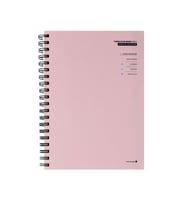 Morning Glory 8000 Çizgili Defter 26,2x19 cm Pembe 11210-88729