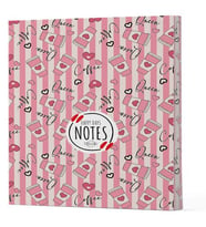 Kahve 8 - Yan Boyamalı Çizgili Defter