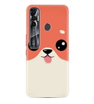 Tecno Spark 6 6 Go 8C 8 Pro 7 7 Spark 9 Pro Kılıf Desemli Silikon Sevimli Köpek 1731