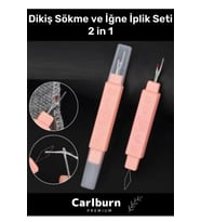 Özel Üretim Çok Fonksiyonlu Ergonomik Tasarım Pratik Hızlı Dikiş Sökme ve İğne İplik Seti 2 in 1