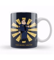 Chief Randall Crawford Retro Japanese Kupa Bardak Porselen