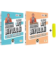 Dilek Hocayla 50 Günde AYT Biyoloji Video Ders Kitabı Soru Bankası Seti F10 Yayınları