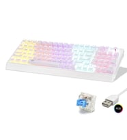 Mekanik Klye 104 Tuş Blue Switch Rgb - Beyaz G500XW