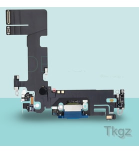 Apple İphone 13 Full Şarj Soketi Filmi FLEX (MAVİ)