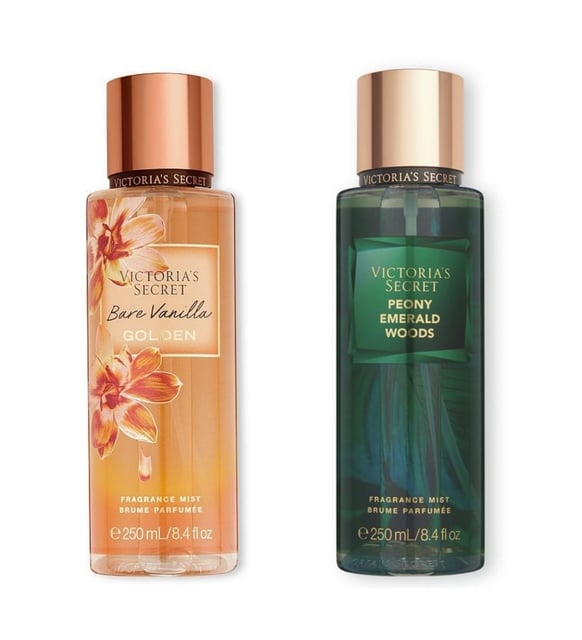 Brume Parfumée Victoria's Secret Peony Emerald Woods - 30 Ml - Très Peu Utilisée