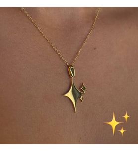 Kişiye Özel 925 Ayar Gümüş Parıltı Emoji Kolye
