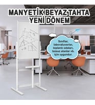 Manyetik Sihirli Yazı Tahtası 58" - 147 cm