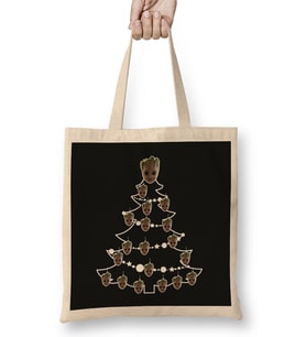 Baby Groot Guardians Of The Galaxy Christmas Baubles Bez Çanta Uzun Saplı