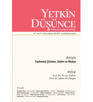 Yetkin Düşünce Dergi 27.Sayı Temmuz-Ağustos-Eylül 2024 (STD)