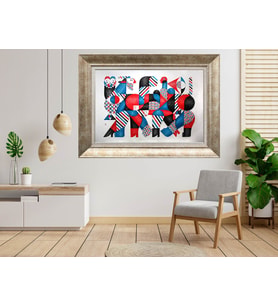 Gümüş Çerçeveli Tablo nb1592