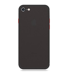 Apple iPhone 8 Transparent Slim Case Siyah