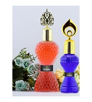 Safran Çiçeği Parfümlü Cam Şişe Kolonya 200 ml + Karagül Parfümlü Kolonya 100 ml