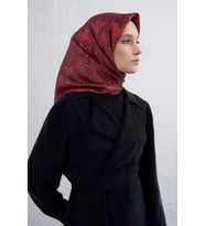Armine Nostalji Serisi Sura İpek Eşarp 9421DS-88