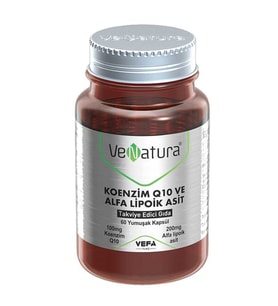 Venatura Koenzim Q10 & Alfa Lipoik Asit 60 Kapsül