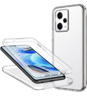 Xiaomi Redmi Note 12 PRO 5G Kılıf 360 Şeffaf Ön Arka Korumalı Şeffaf Silikon
