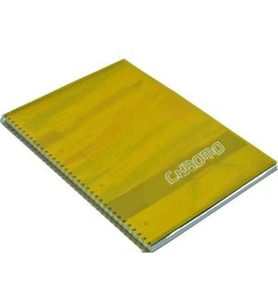 GIPTA CHROM-O SPİRALLİ PP.KPK.A5 120YP. ÇİZGİLİ DEFTER