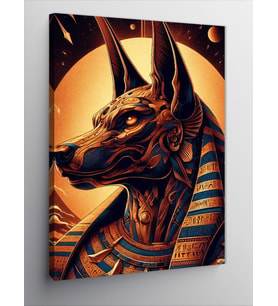 Kanvas Tablo Anubis