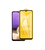 Ally Sm Galaxy A32 Full Glue-tempered Cam Ekran Koruyucu Siyah (Renksiz)