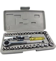 LOKMA ANAHTAR TAKIMI 40 PARÇA - KÜÇÜK PAKET 12 cm X 24 cm ( ÜRÜN KUTU ÖLÇÜSÜ 12 X 24 cm )