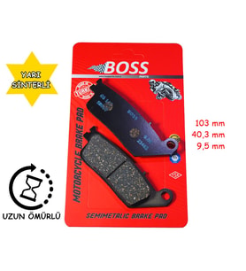 Zontes Ön Fren Disk Balatası Boss Fa142 Z-One 180 S250 Xmax 250 (2014-....) Honda Cbr 250-Cb 650 F
