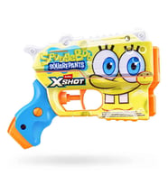 X-Shot Jr. Sünger Bob Kare Pantolon Fast-Fill Su Tabancası - Patrick ve SpongeBob Serisi