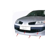 Renault Megane Uyumlu 2 Ön Tampon Altı (Facelift) Fiber 2003-2008
