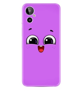 General Mobile GM 23 SE Uyumlu Kılıf Silikon Desen Özel Seri Purple Sweety 1717