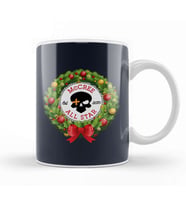 Christmas All Star Overwatch McCree Wreath Kupa Bardak Porselen
